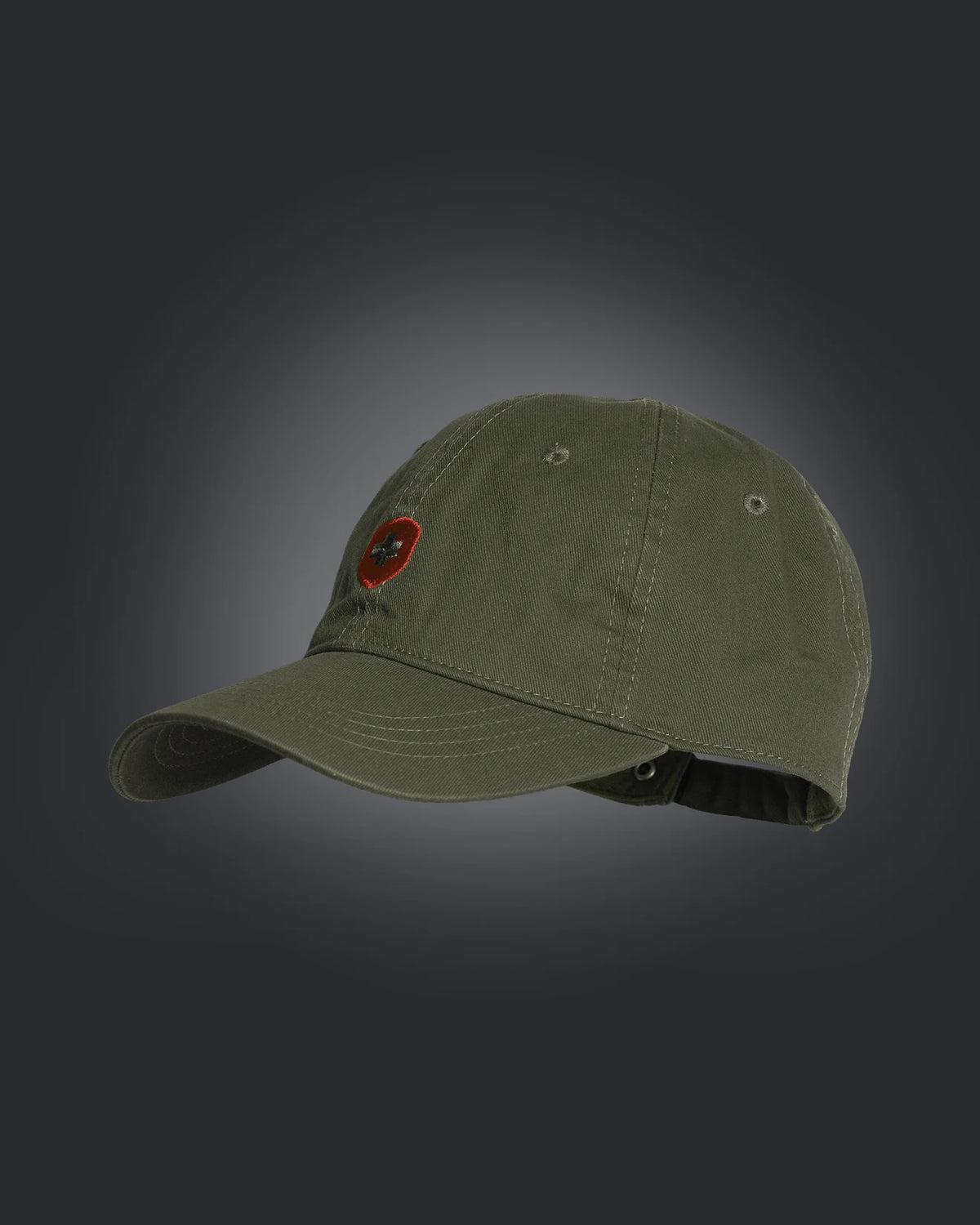 Promotion Baseballcap, 198, Darkarmy/Red/Anthracite