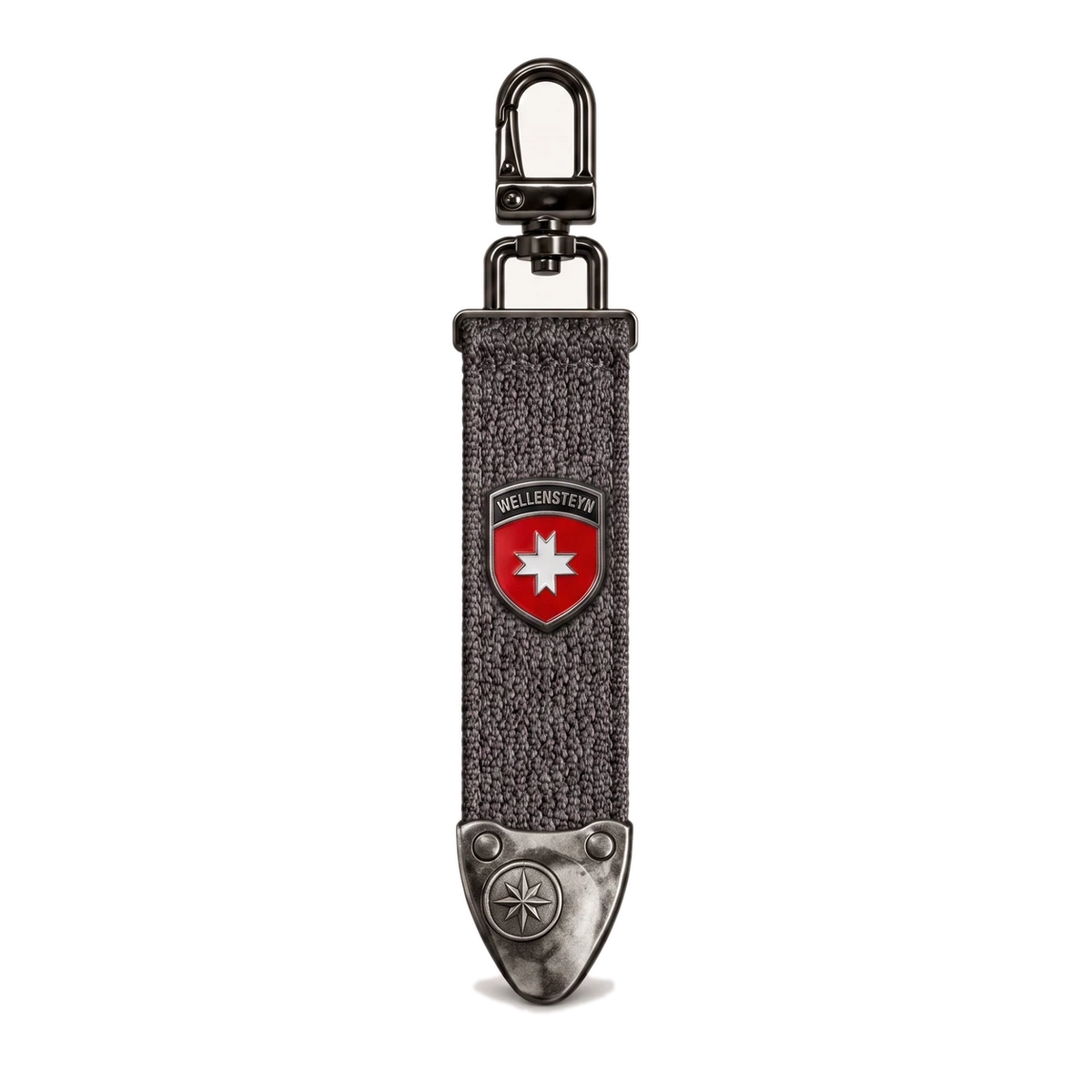 Schlüsselanhänger, Anthracite, Red, Black