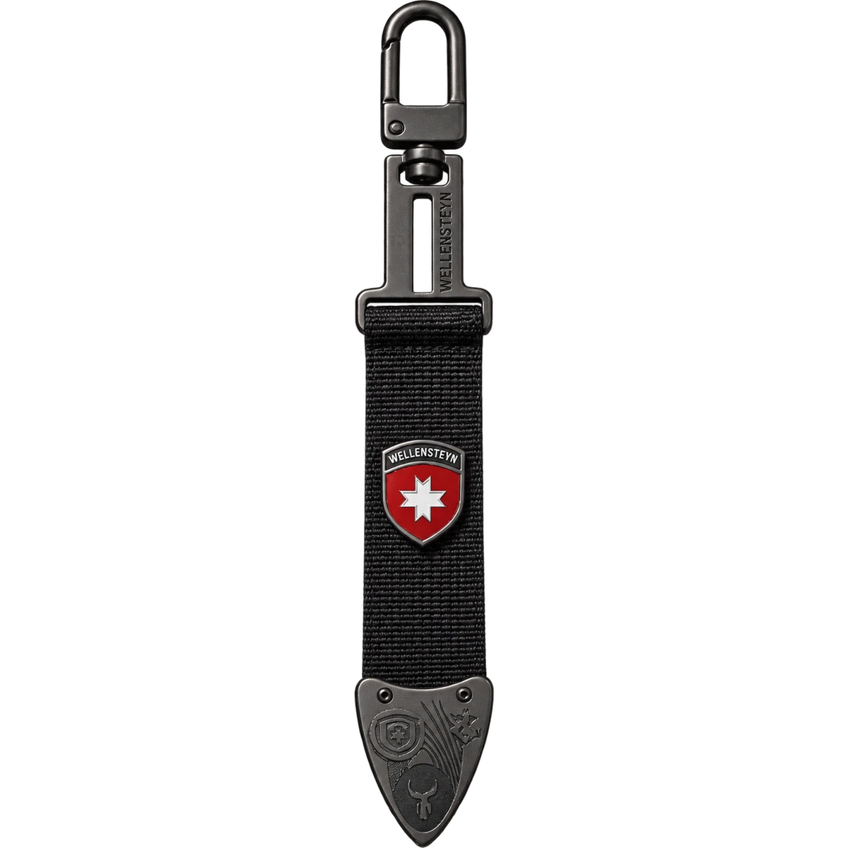 Schlüsselanhänger, Black, Red, White