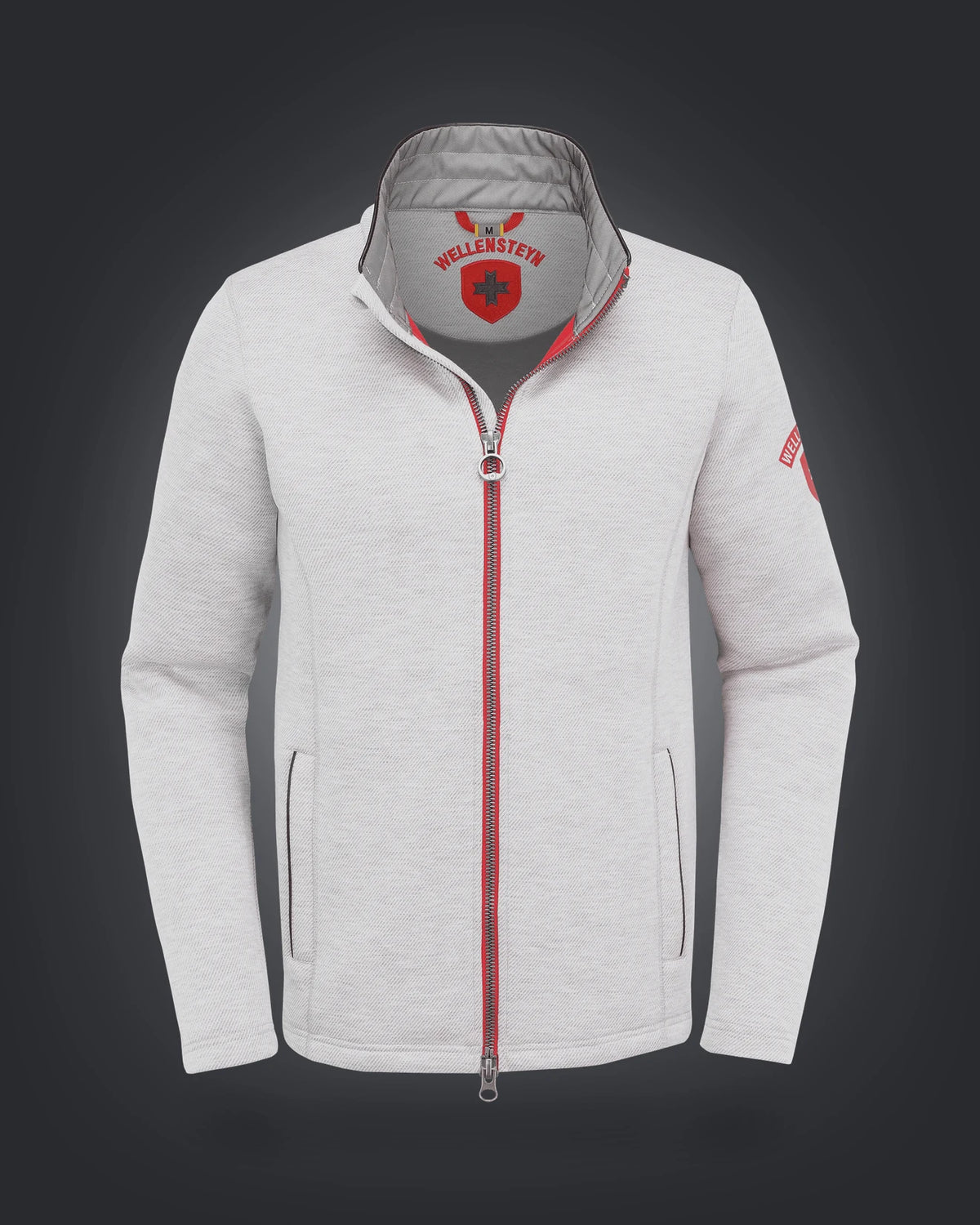 Tampa Men,996, Lightgreymelange/Red