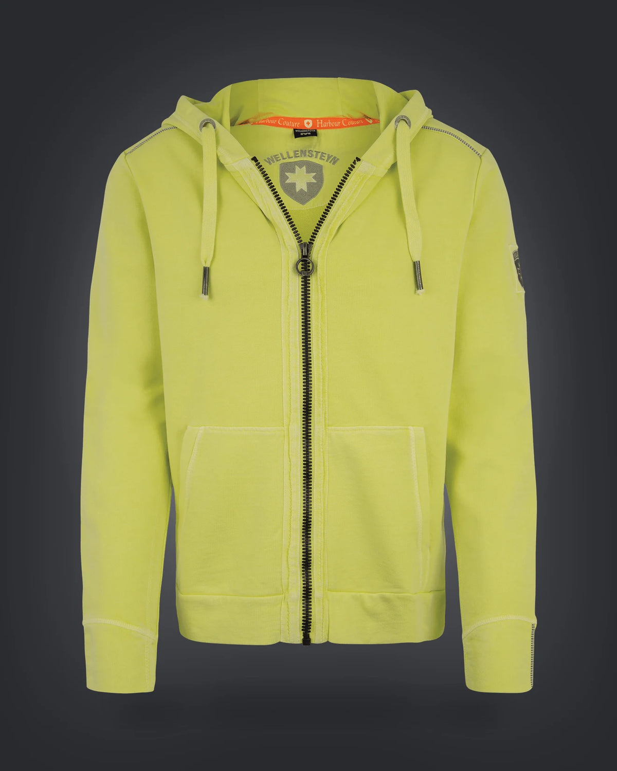 Yacht Hoodie Men,861, Sunnylime