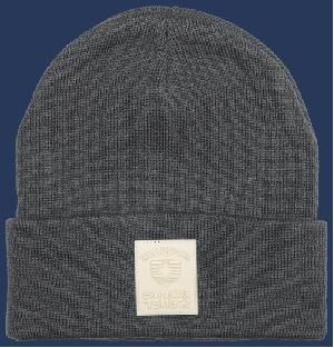 BEN BadgeLong Hat,105, Charcoal/Ash