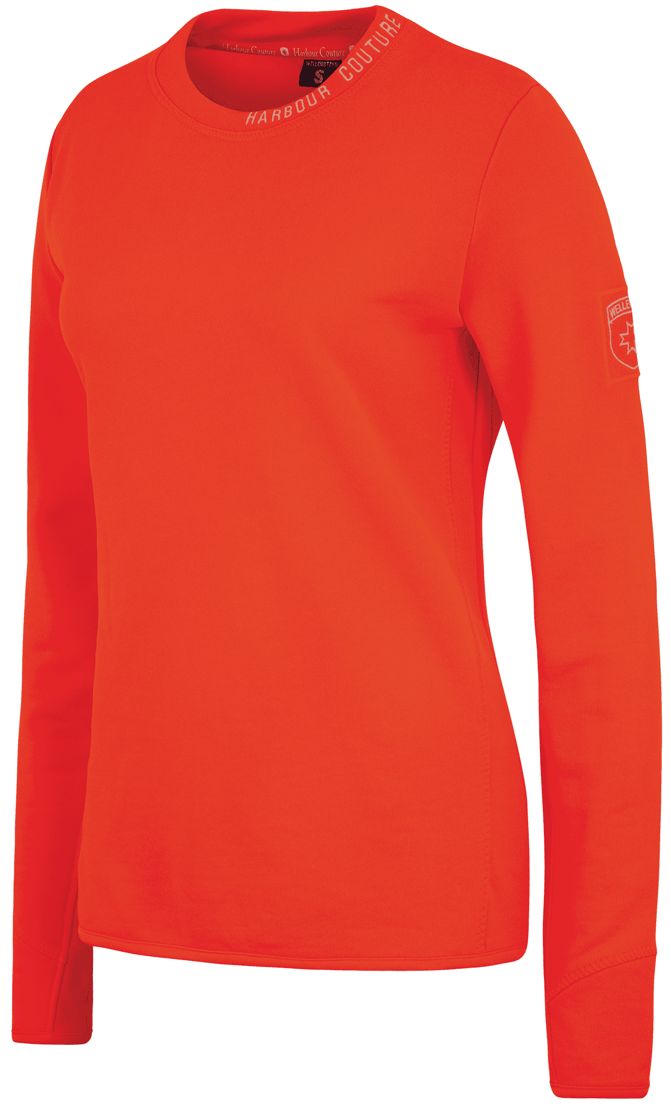 Beachpullover Lady, 862, Neonpeachmelange