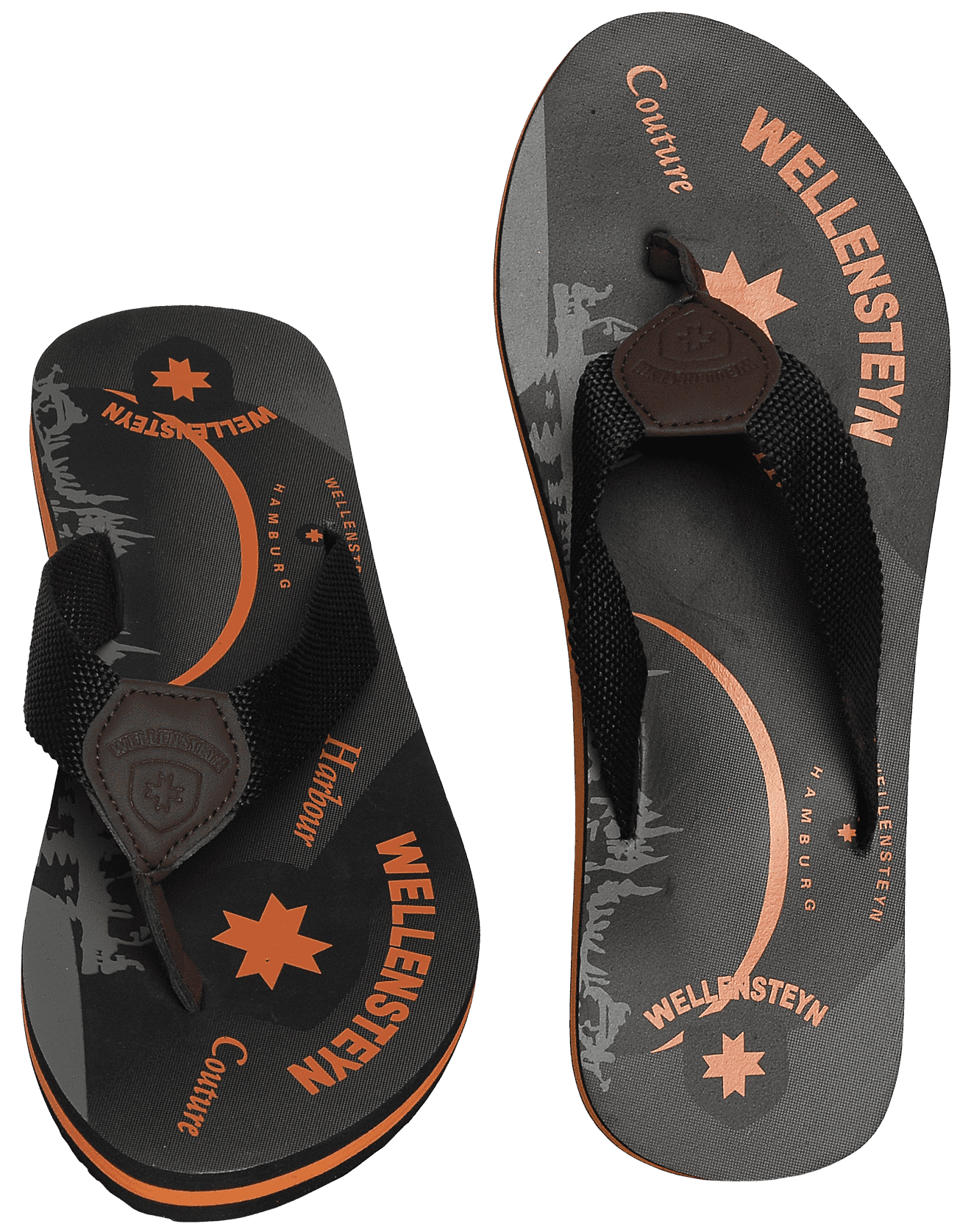 Beach Runner Men, 729, Black/Orange