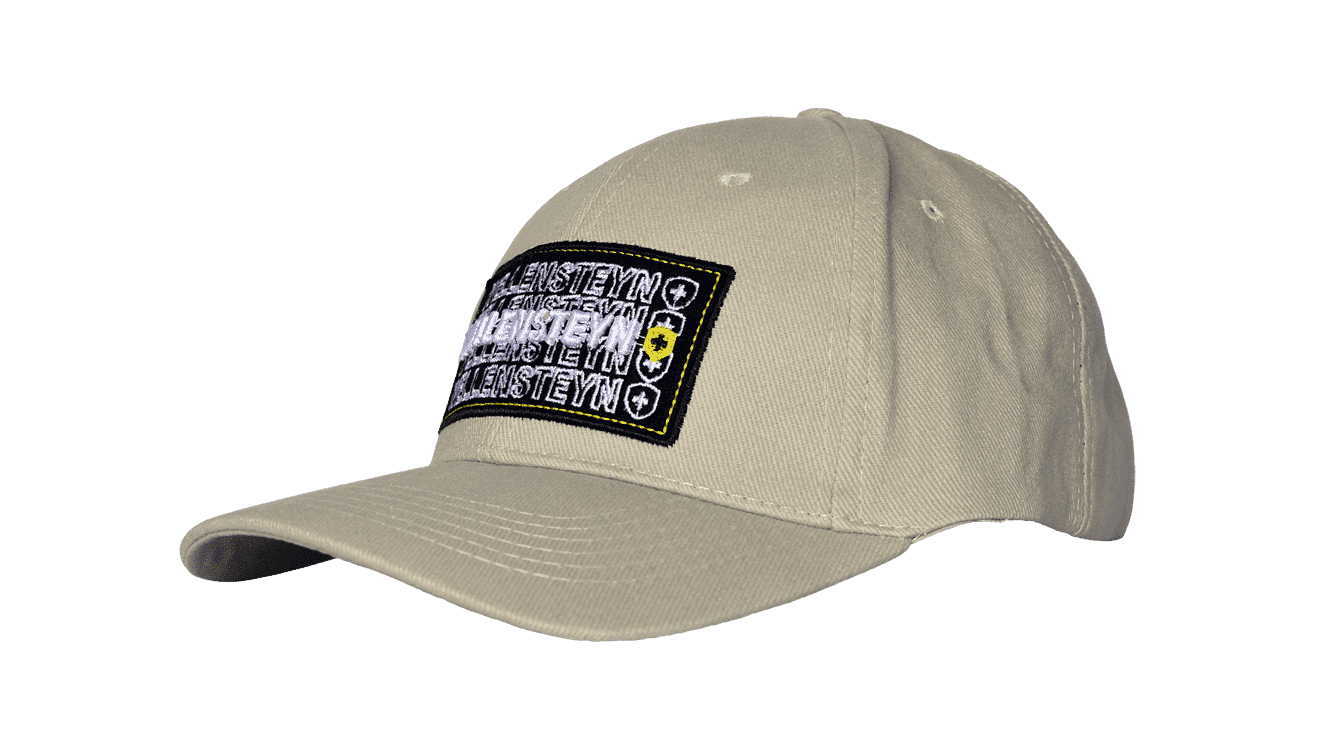 Baseball-Cap 01, 198, Beigemelange/Black/Yellow