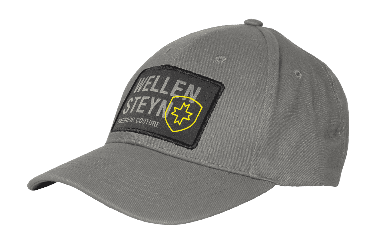 Baseball-Cap 04, 198, Grey/Darkgrey/Yellow
