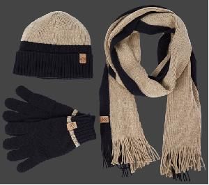 Classic Knit Set, 105, Nature/Marine