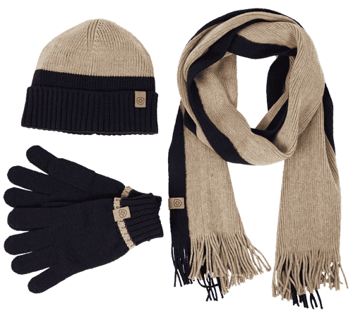 Classic Knit Set, 105, Nature/Marine