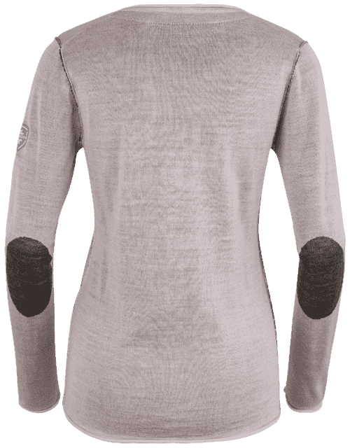 Damen Pullover 006, 939, Pastellpink/Silvergrey