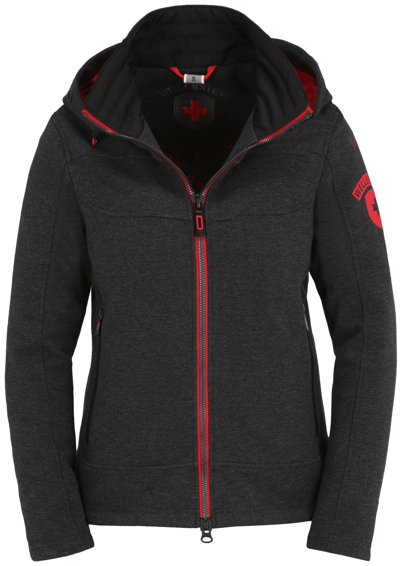 Florida Lady,907,  Darkgreymelange/Red