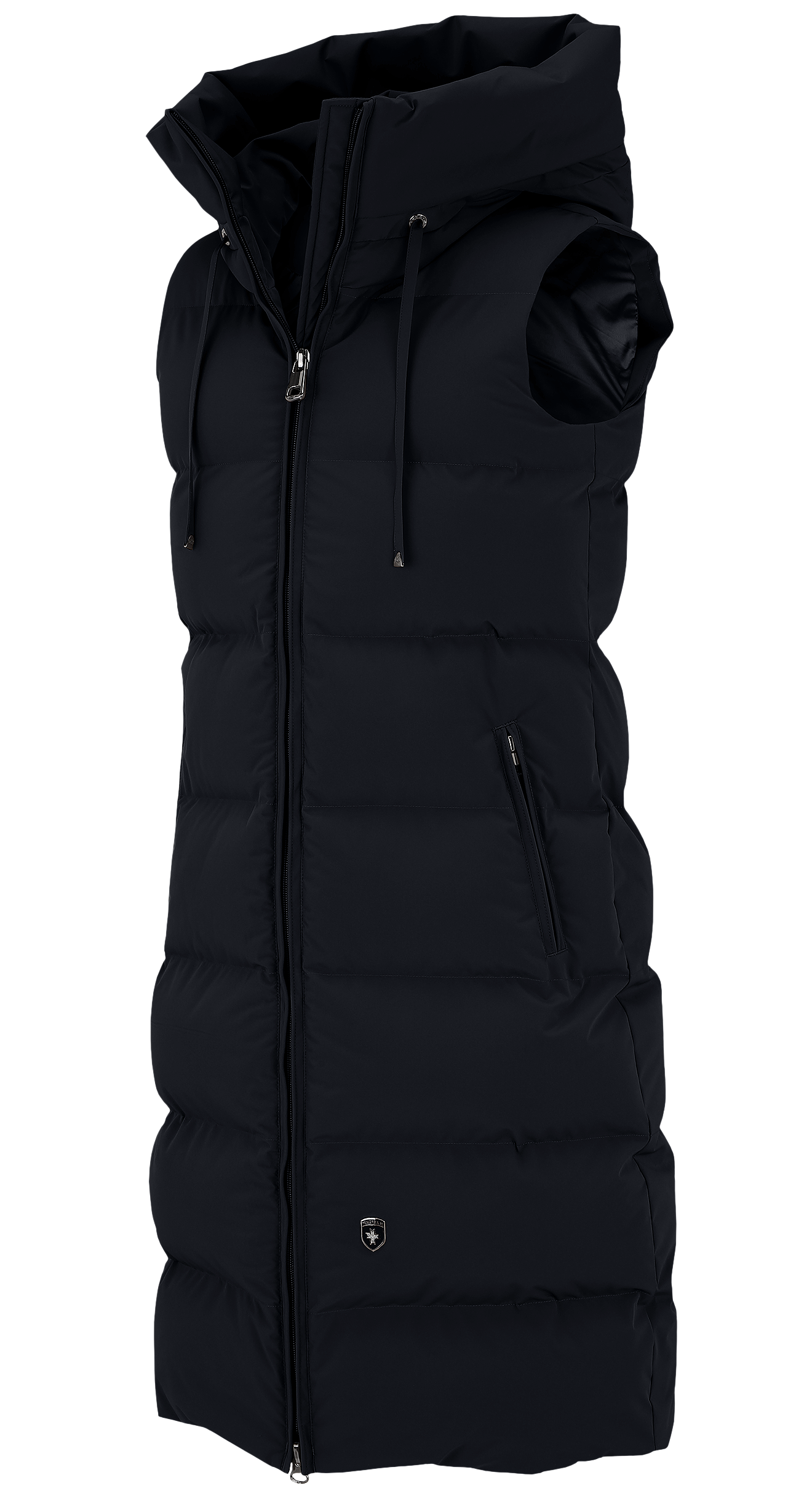 Goldmine Long Vest, 565,   Midnightblue