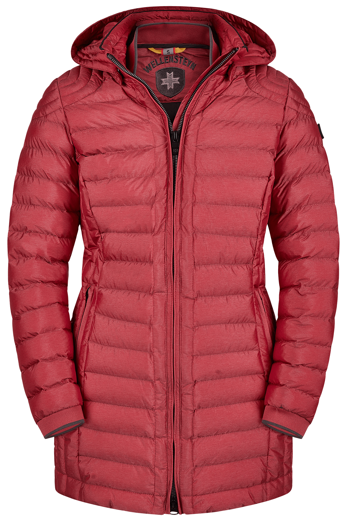 Helium Medium with Hood, 657, Granat