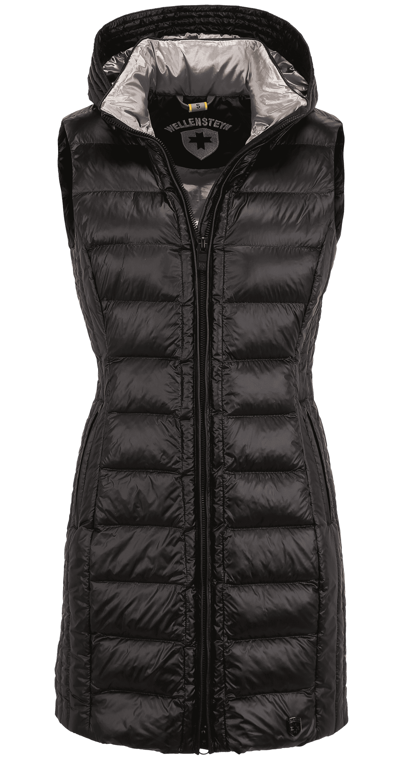 Highclass Vest Long,1001,Schwarz