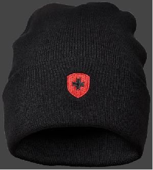 Hafenmütze,105,Schwarz/Rot