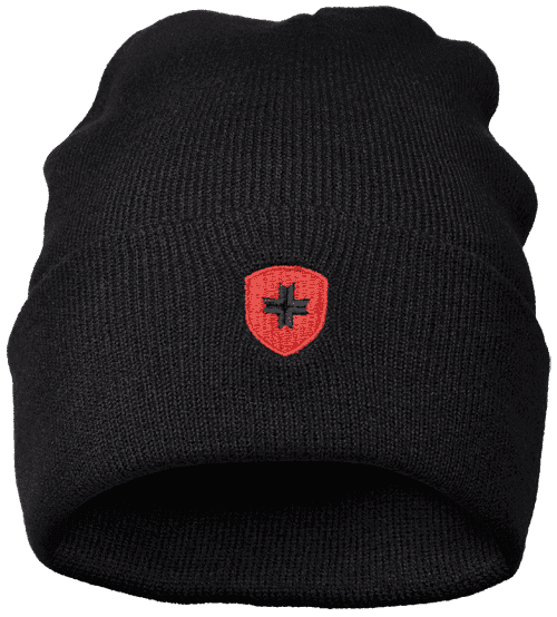 Hafenmütze,105,Schwarz/Rot