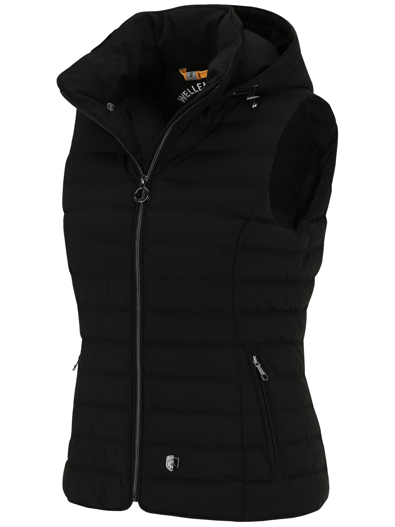 Italy Vest Hood,719,Schwarz