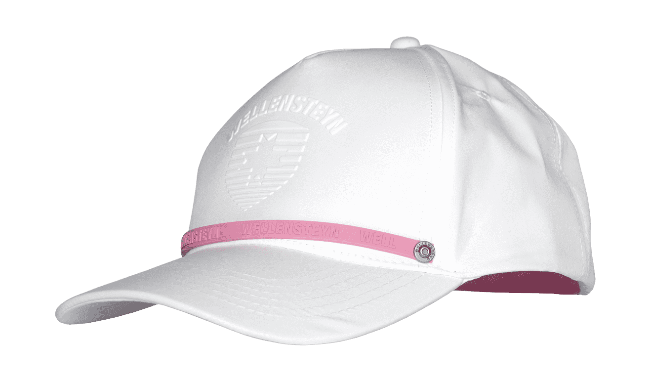 Skipper Cap, 37, White/Cocos/Pink
