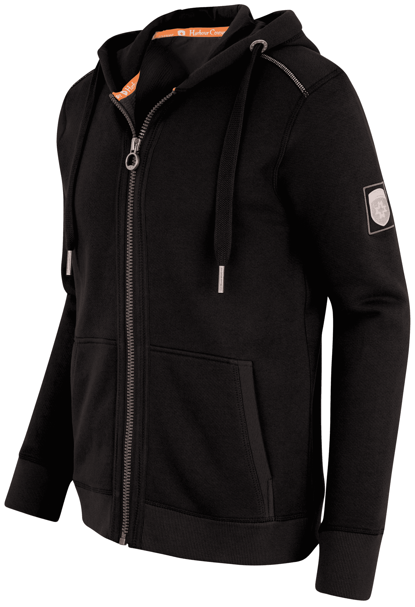 Yacht Hoodie Men,864,Schwarz