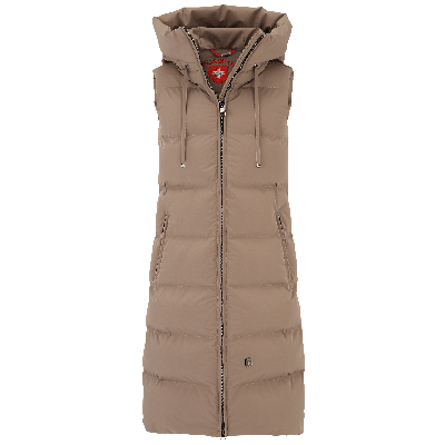 Goldmine Long Vest, 565, Darksand