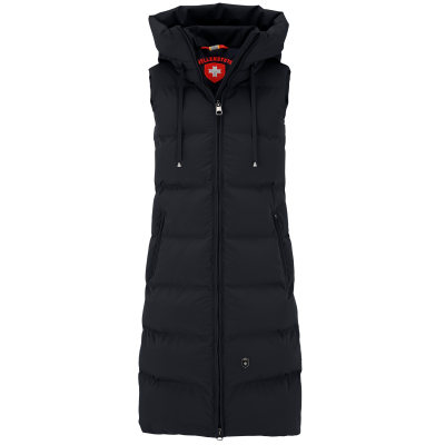 Goldmine Long Vest, 565,   Midnightblue