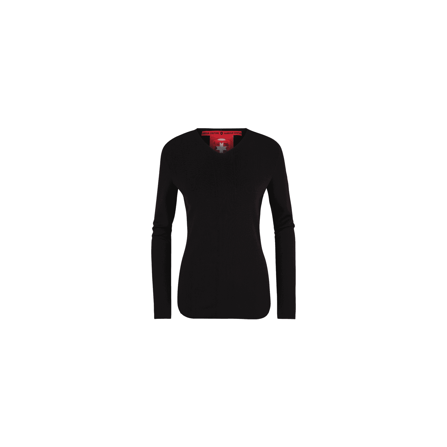 Damen Pullover 014, 935, Schwarz