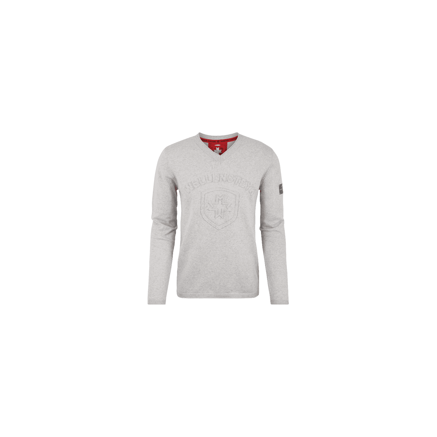 Herren Pullover 004, 936,Heathergrey