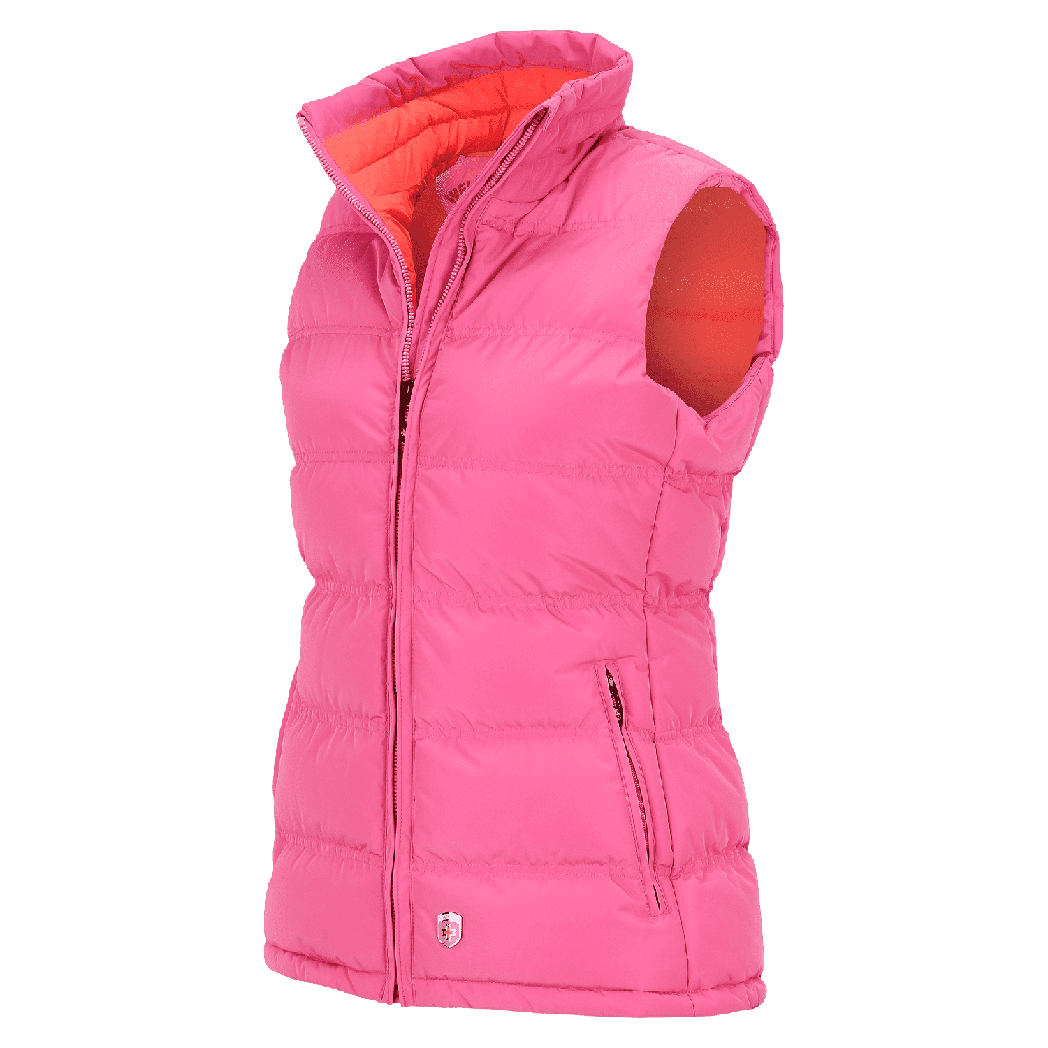 Snowdome Vest Lady,560,Pink