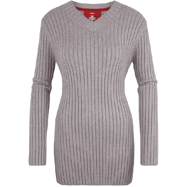 Damen Pullover 012, 941, Heathergrey