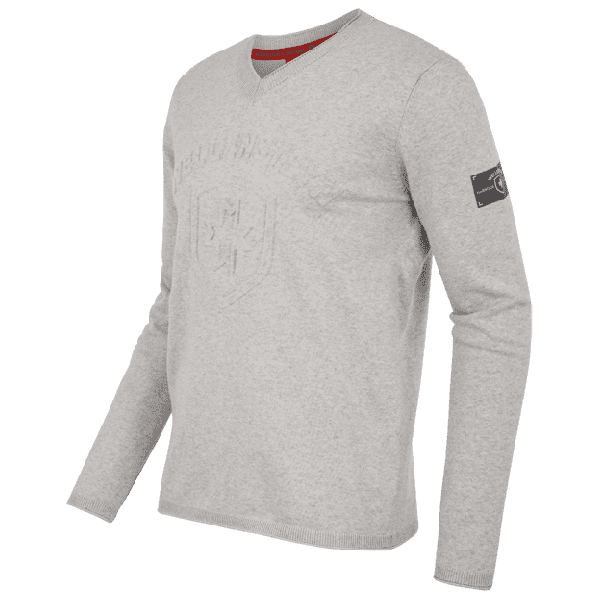 Herren Pullover 004, 936,Heathergrey