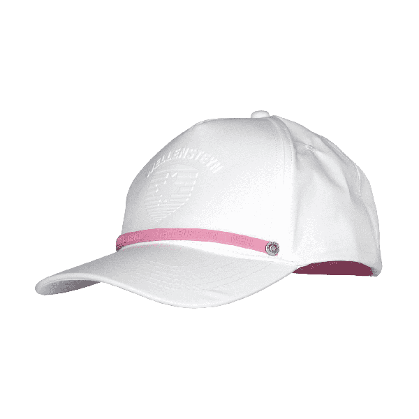 Skipper Cap, 37, White/Cocos/Pink