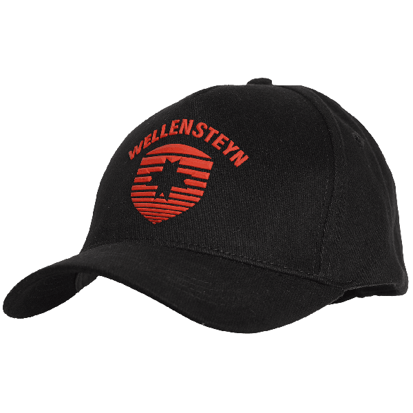 Stripe Cap,198,Black/Red