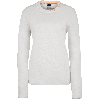 Beachpullover Lady, 862, Whitemelange