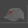 Baseball-Cap 04, 198, Grey/Darkgrey/Red