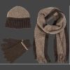 Classic Knit Set, 105, Brown/Melange