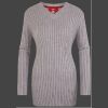 Damen Pullover 012, 941, Heathergrey