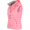 Italy Vest Hood,1001,Lipstickrose